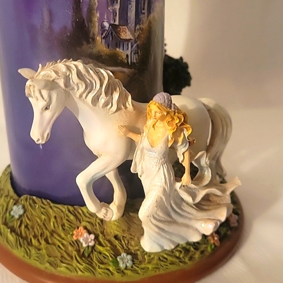 Twilight Enchantment Votive Candleholder "Believe" - Picture 2 of 10
